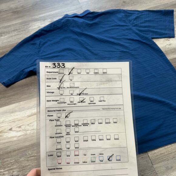 Nike Tiger Woods Polo Shirt Golf Collection‎ Blue Mens L Golf United Airlines - Picture 8 of 12